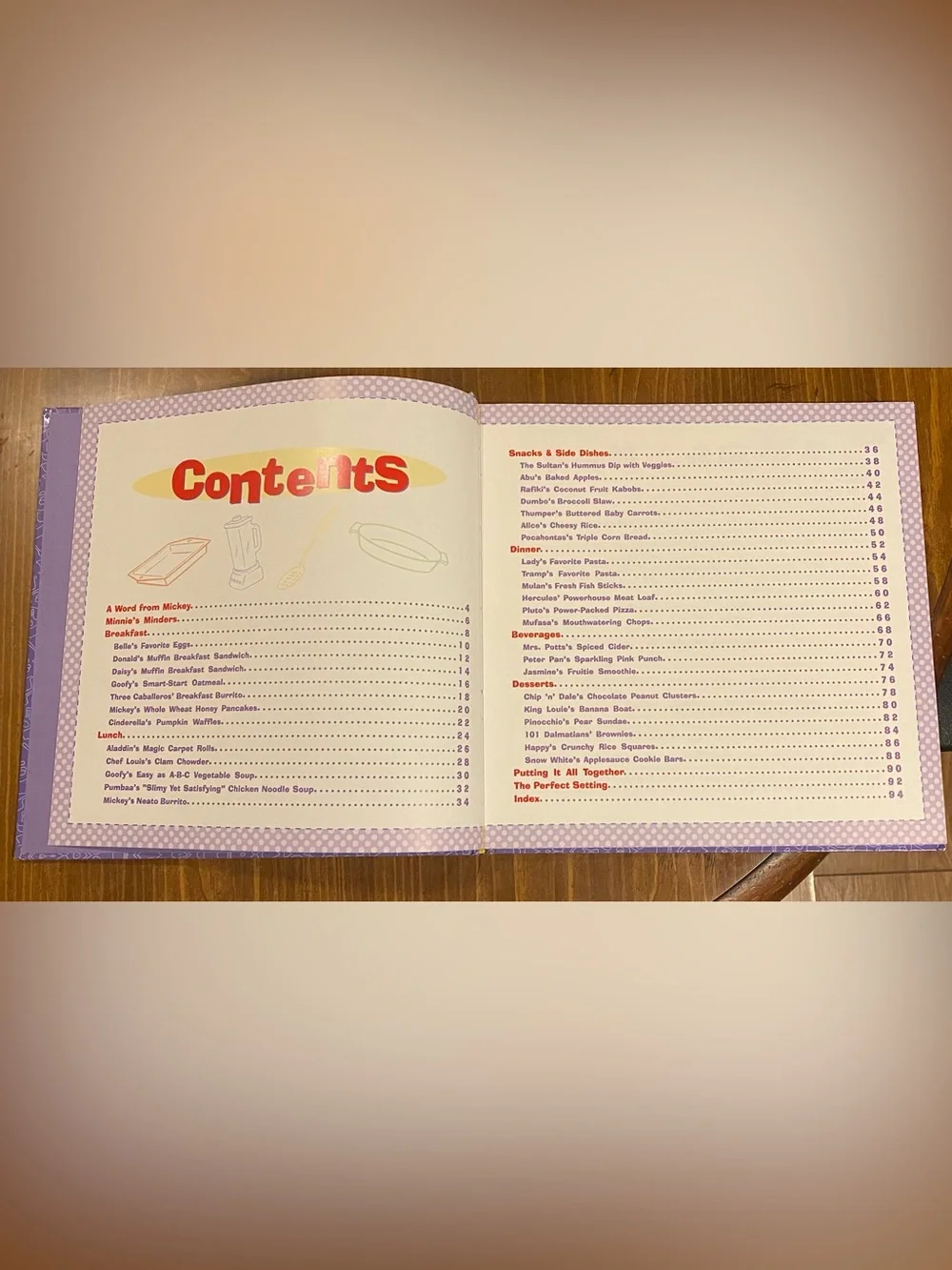 Disney Cooking with Mickey & Friends Cookbook - Pat Baird